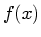 $ f(x)$