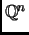 $ \mathbb{Q}^n$