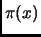 $ \pi(x)$