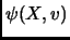 $ \psi(X,v)$