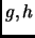 $ g,h$