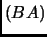 $ (BA)$