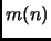 $ m(n)$