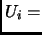 $ U_i=$