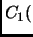 $ C_1
($