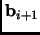 $ {\mathbf{b}}_{i+1}$