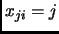 $ x_{ji}=j$